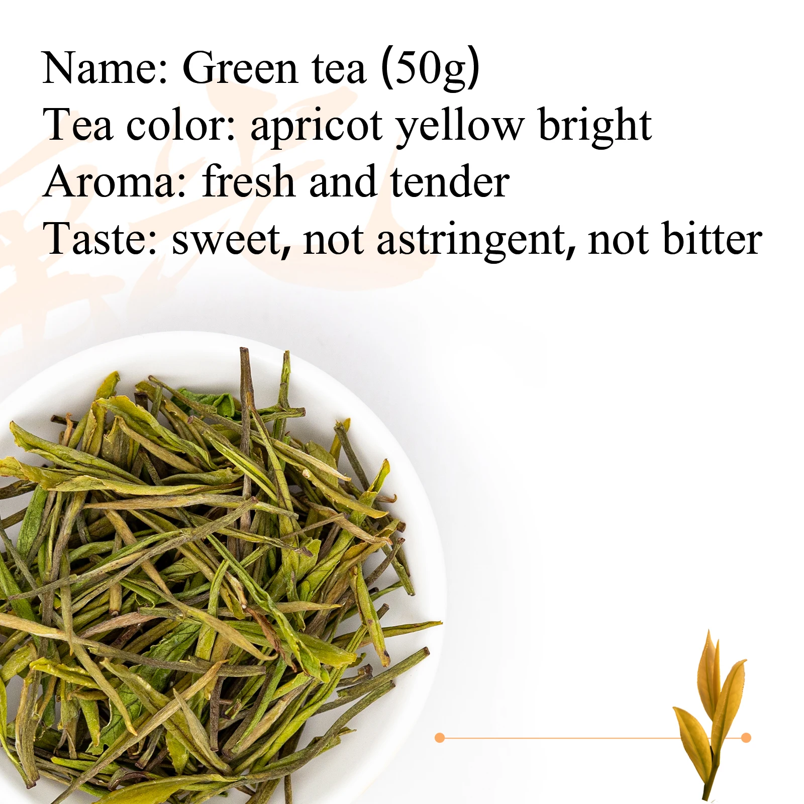 Wholesale High Quality Canned/Tinned Green Loose Tea
