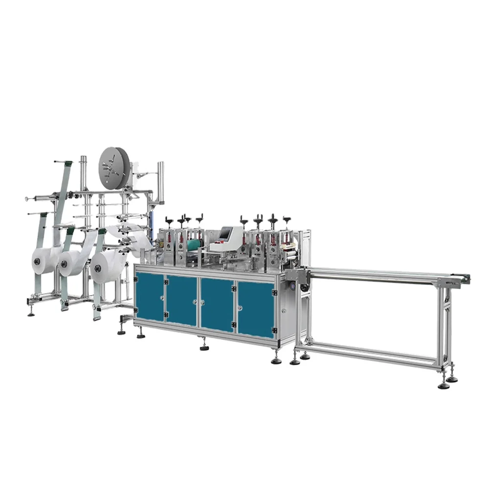 RunTai 2022 Latest Non-Woven Mask Machine Medical Standard Mask Machine Flat Face Mask Maker Machine