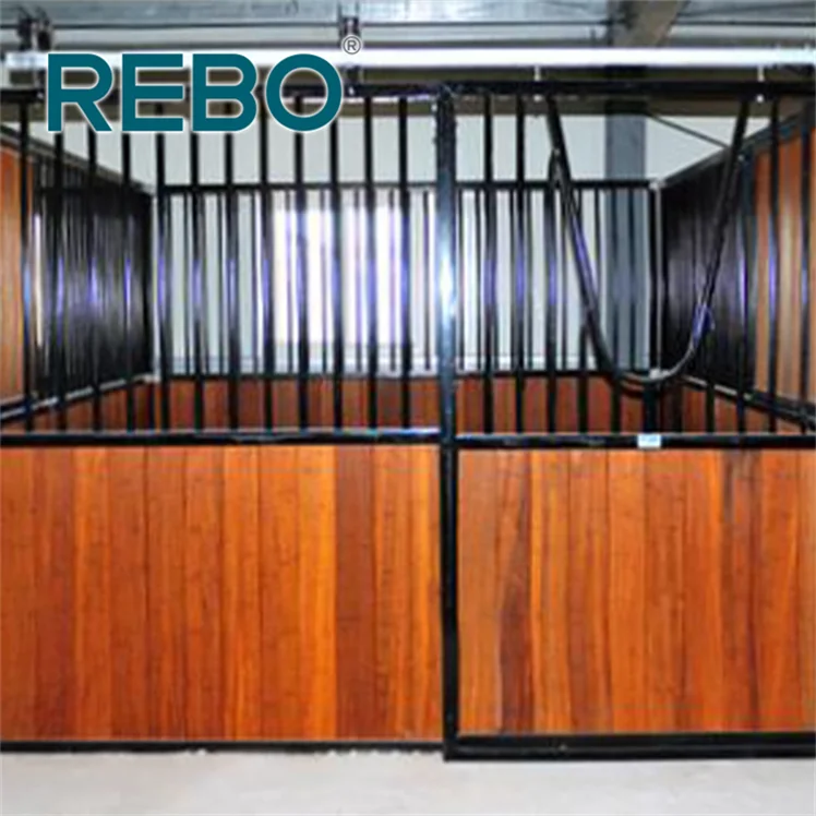 Fireproof Horse Equipment Stable Stall Panels Bamboo Horse Stable Plank