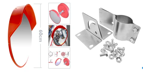 indoor outdoor CE Acrylic Concave mirror 30 45 60 80 100 120cm Convex Mirror