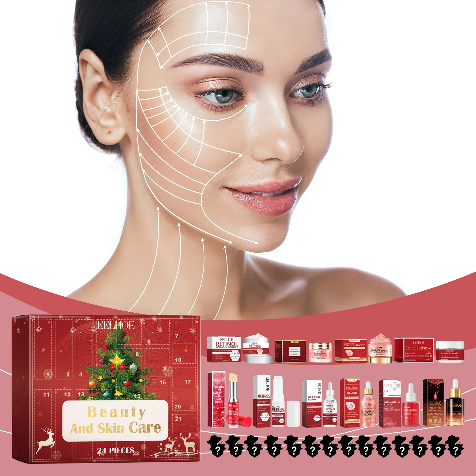 EELHOE Custom Gift Sets Hydrating Woman Gift Set Beauty Girls Makeup Set