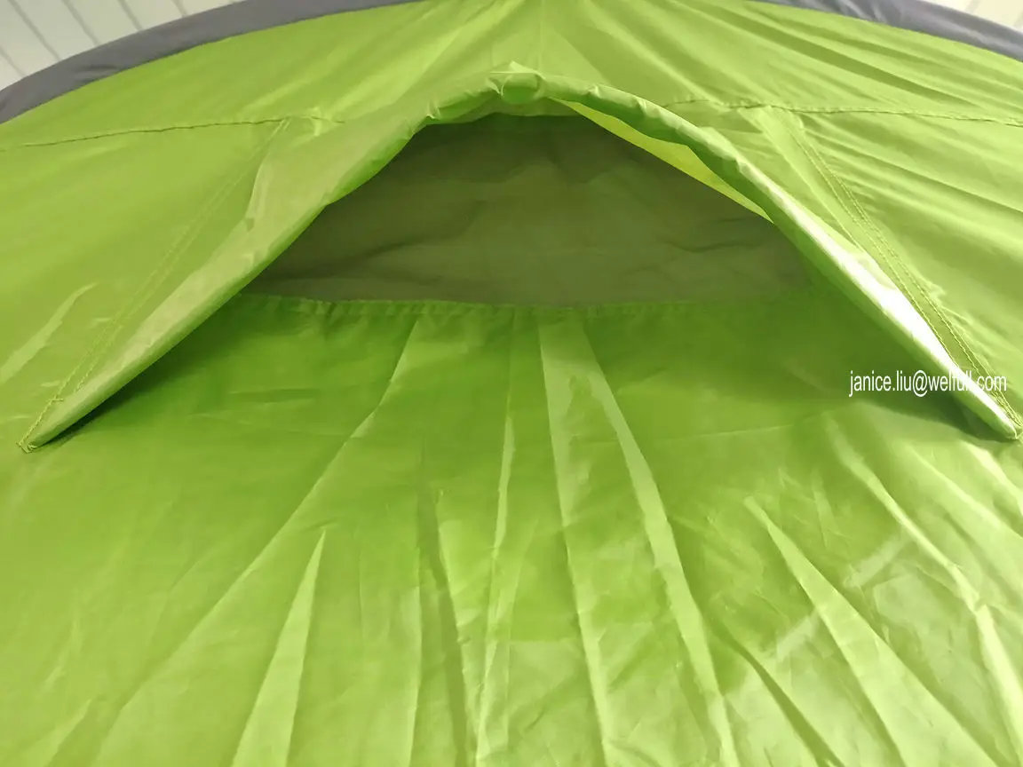 Heated Garden Glamping Camping Tents With Front Hall 4 + Person Fiberglass Tent Outdoor for family use