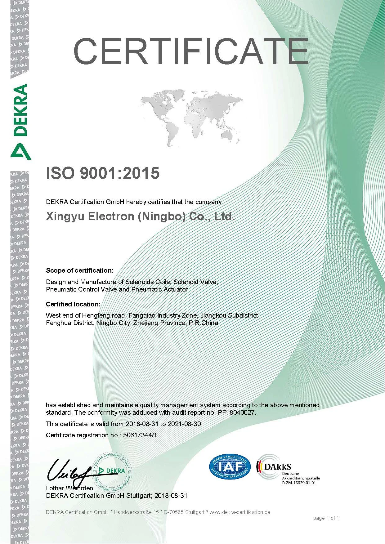 DL-6E Adjustable Steam Ironing Solenoid Valve for Electric Iron for Textile Machine Parts