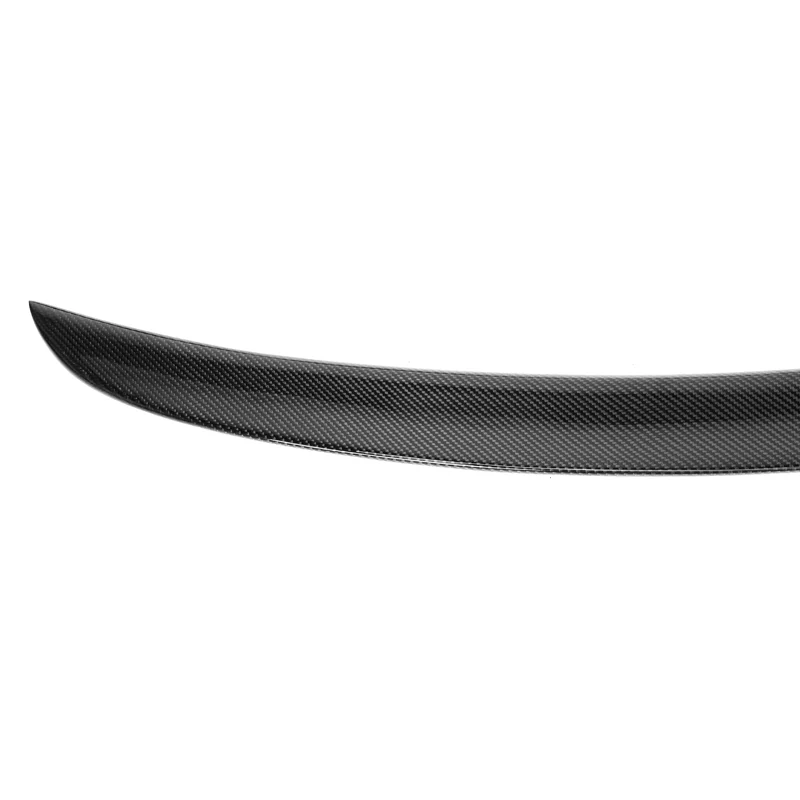 S5 Style Rear Spoiler Real Carbon Fiber Spoiler Wing Universal Fit For AUDI 4-Door 2017 UP A5 S5 Coupe Car Trunk Boot A5 Spoiler