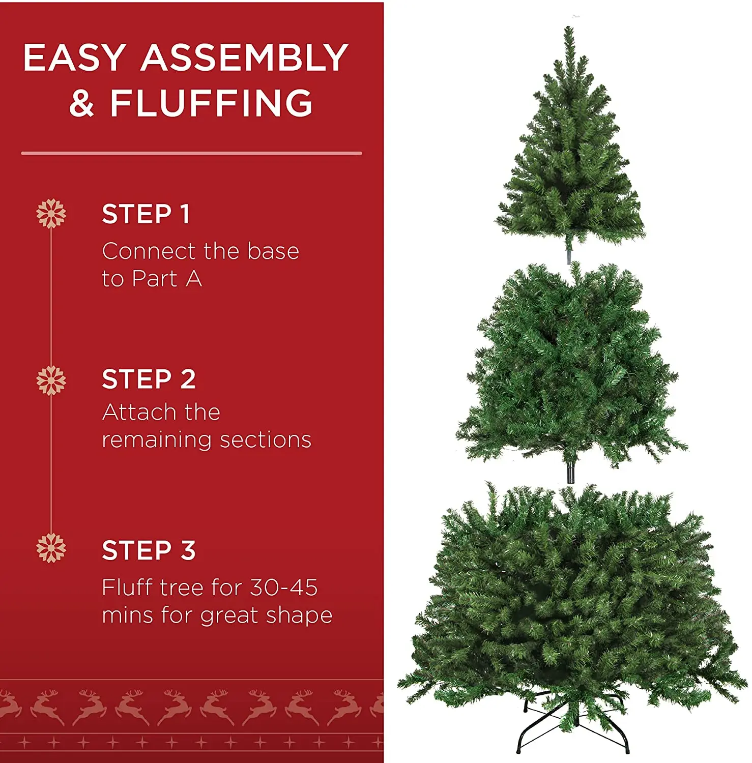 9ft Cheap Outdoor lighting Premium Spruce Holiday Party Home Artificial Christmas Tree Christmas Decoration With Branch Tips