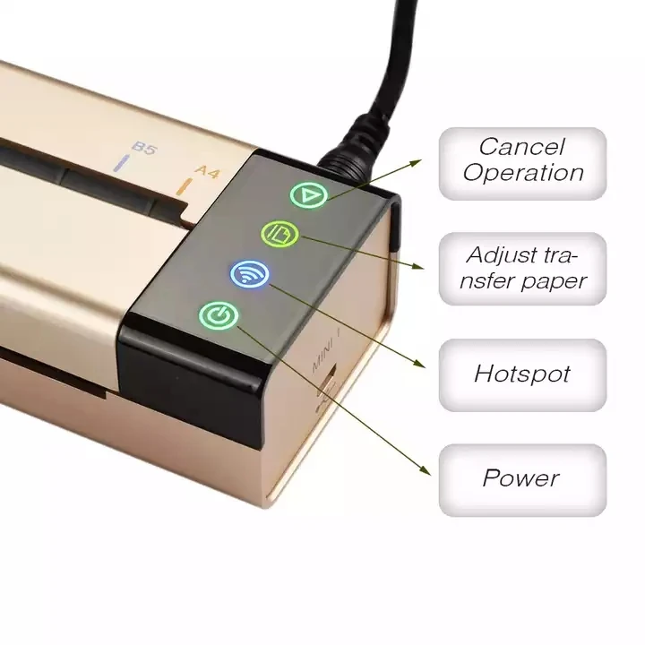 Bluetooth Thermal Tattoo Machine Portable A4 Size Tattoo Stencil Printer Machine