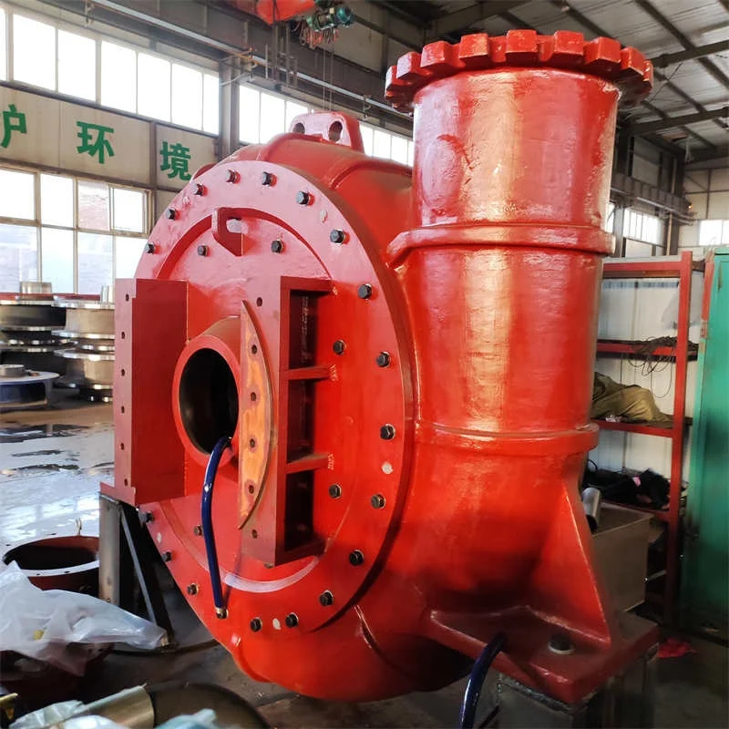 Large capacity Long discharge distance sea sand  river sand  suction pump for dredging