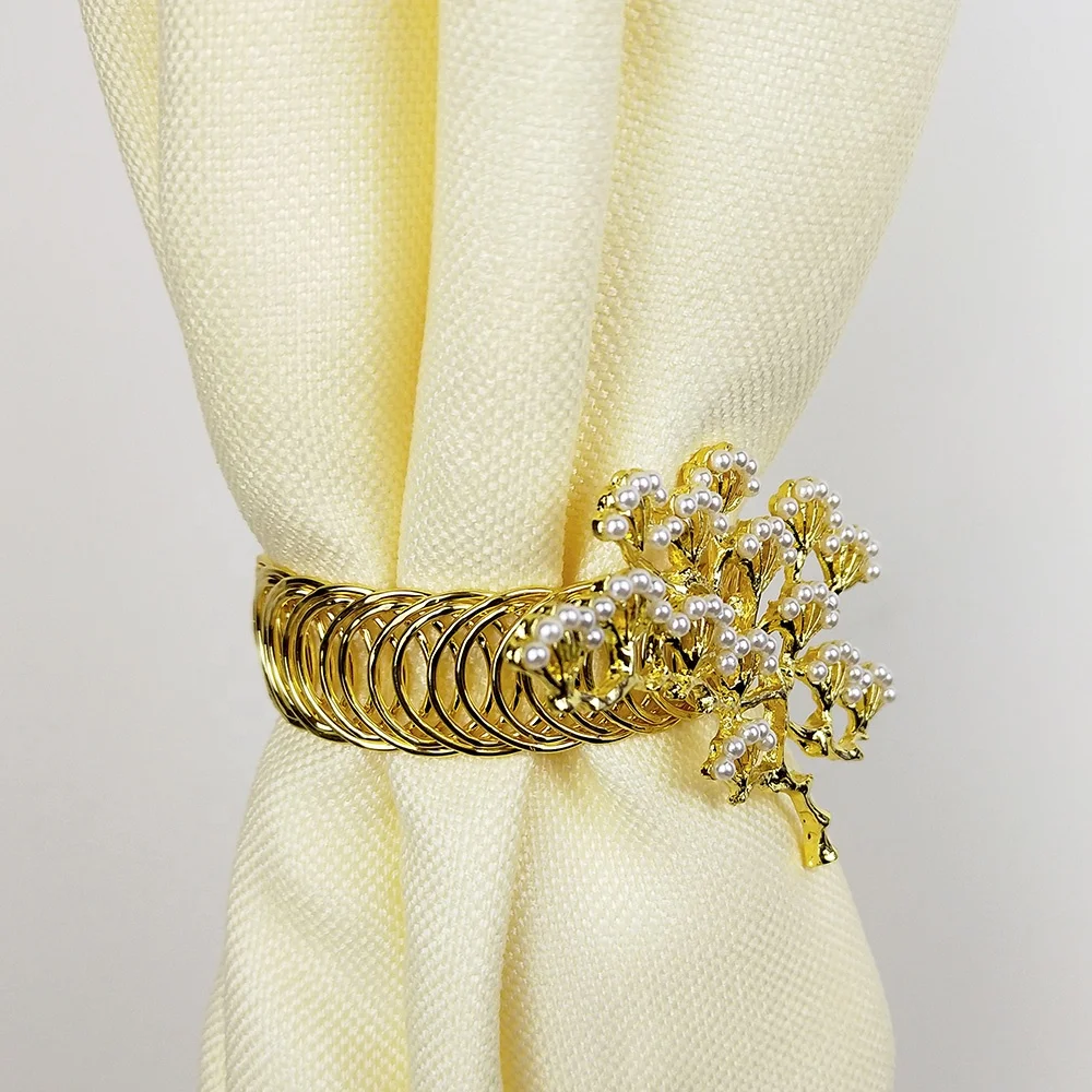 gold pearls curtain buckle curtain belt curtain accessory