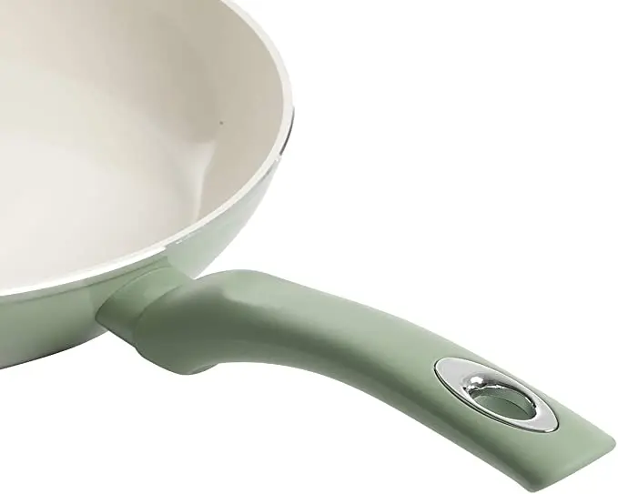 7 PCS Nonstick Cookware Sets Ceramic Dinnerware Sets for Both Induction and Gas stove