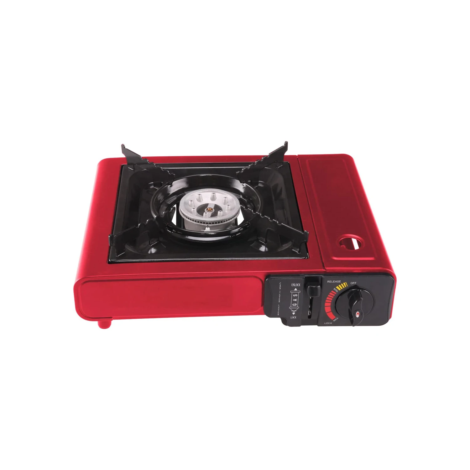 Outdoor Camping Grill Single Burner Stove Garden Mini Butane Table Top BBQ Stove Portable Gas Stove With Carrying Case