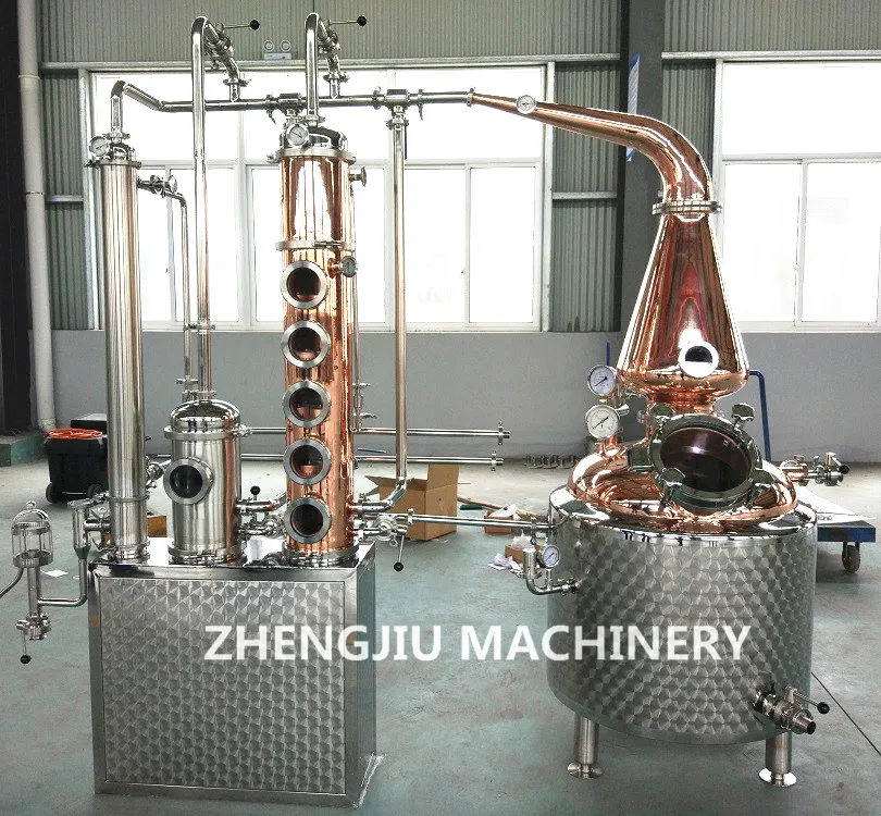 Rum&Vodka&Gin&Whisky Distillation Equipment American Popular Style Artisan Complex Still