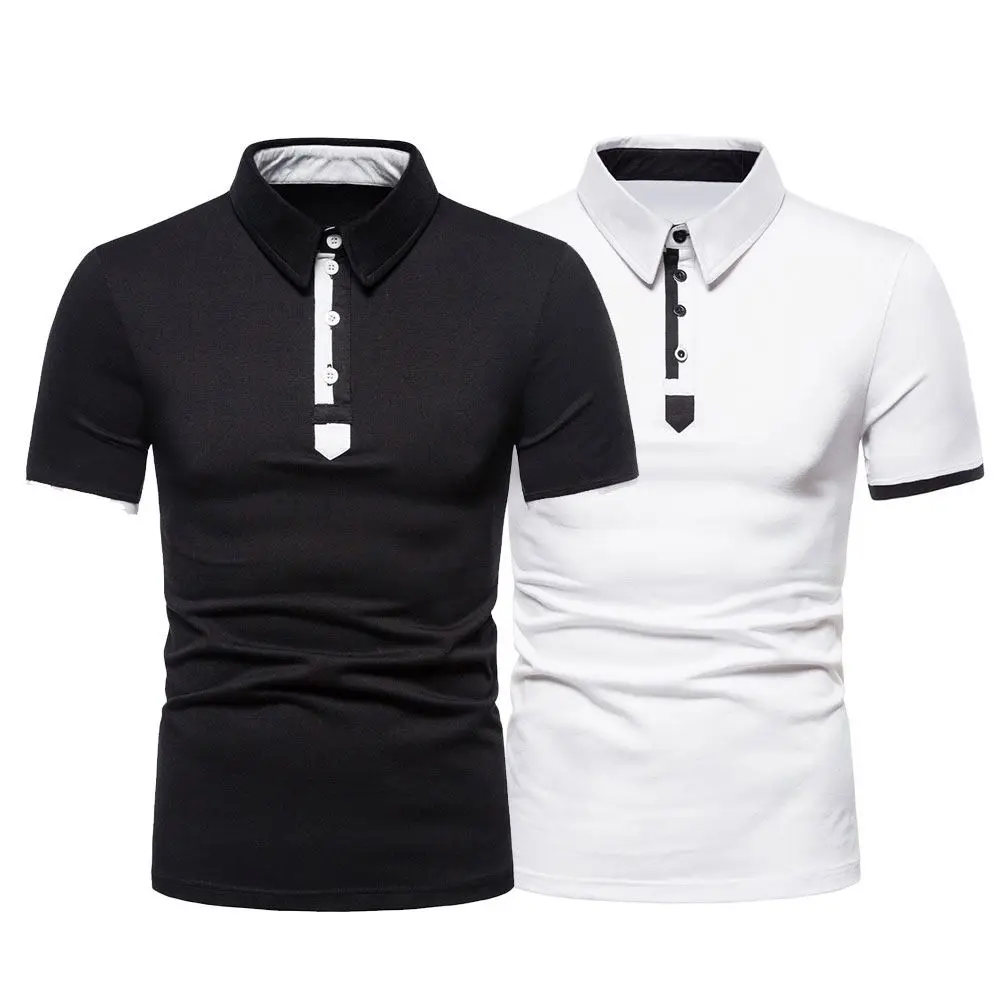 Premium Quality Bulk Knitted Collar Polo Polo Shirts Wholesale Polo T-shirt