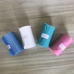 PVA 100% water biodegradable dog poop bag standard size with different colors