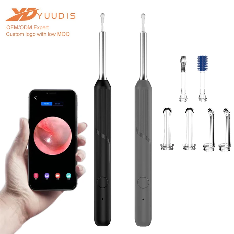 2021 Amazon Hot Selling electric Smart Visual Ear Cleaner Kit Ear Wax Removal With Camera Ear Cleaning Machine
