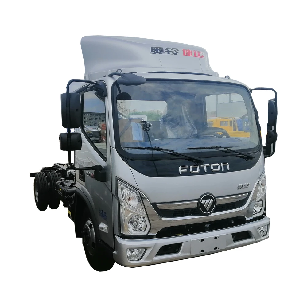China Foton Ollin New/ Used Cargo Trucks Diesel Light Chassis Truck For Sale