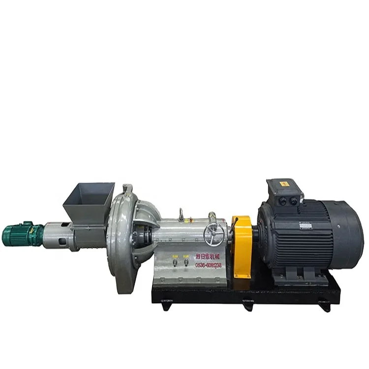 chemical bagasse / palm silk  paper pulp making  equipement high consistency energy-saving refiner