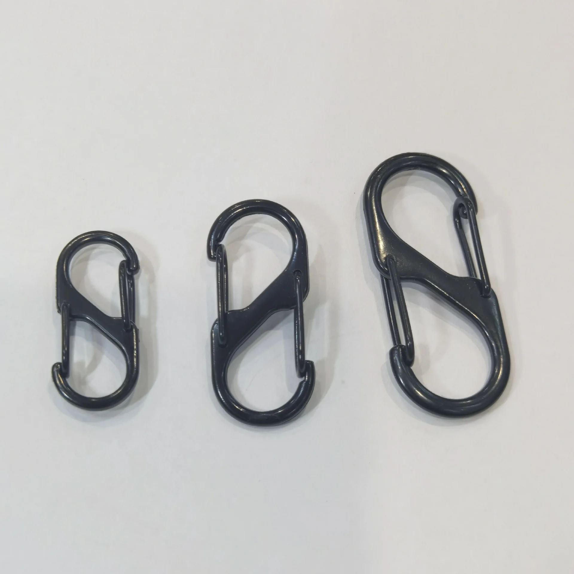 Запирающий карабин брелок с кольцом быстросъемный зажим переносная быстросъемная Пряжка инструмент для альпинизма кемпинга