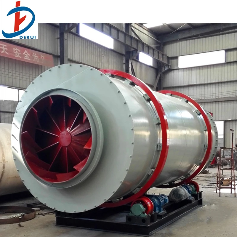 Energy Saving Sand Rotary Dryer Silica Sand Drum Dryer Stainless Steel Cylinder Dryer Manufacturer
