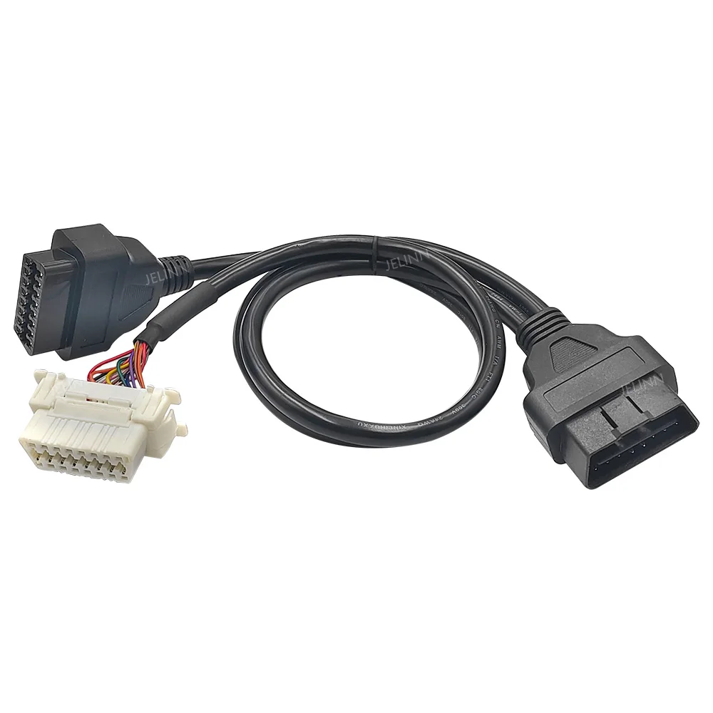 obd connector 16 pin cable high speed extension obd 2 splitter y cable for Nissan