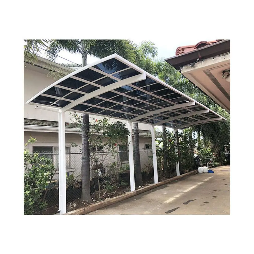 Prima Customized Dimension High Quality PC Roof Carport Aluminum Bracket High Quality Factory Outlet Carport