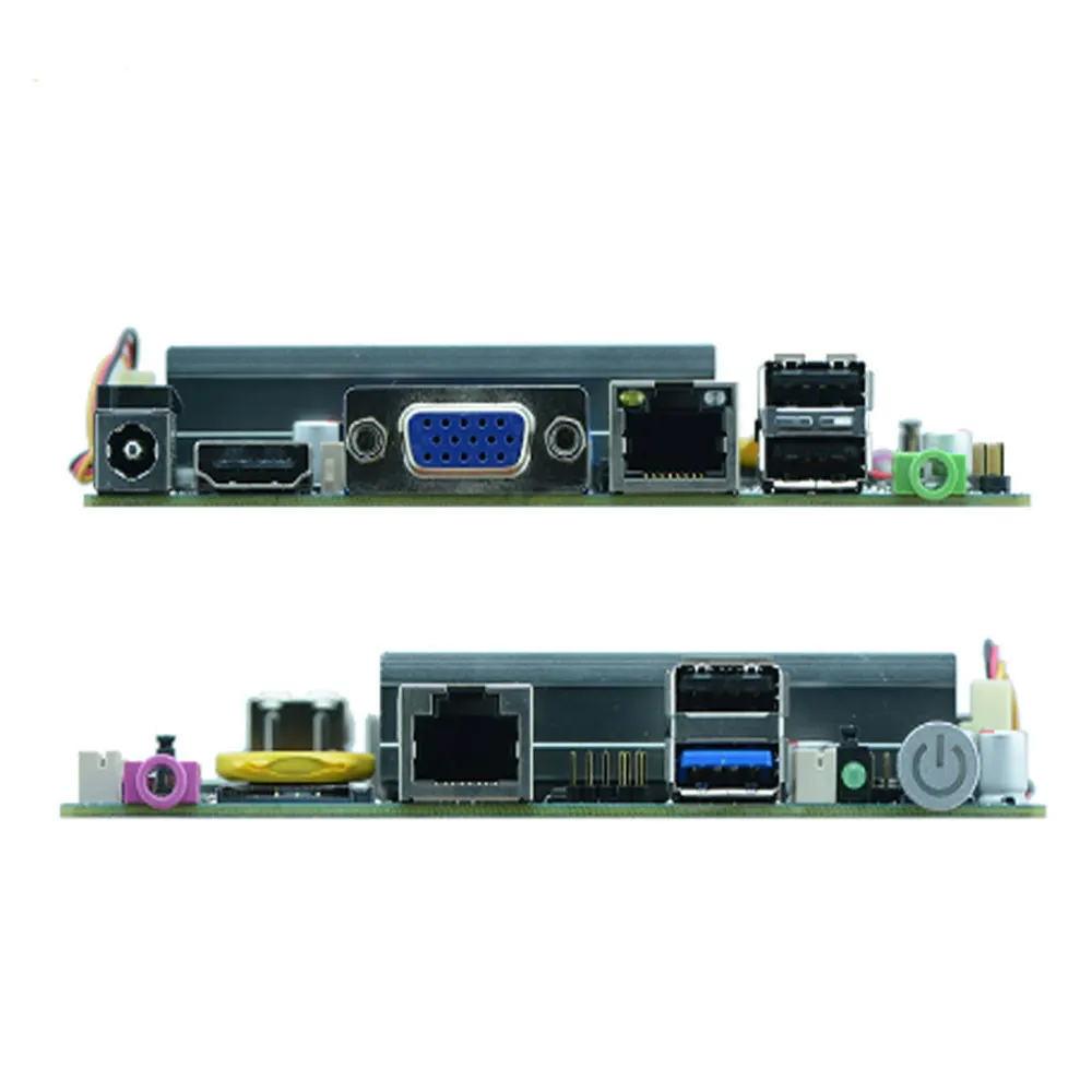 Безвентиляторная материнская плата MINI ITX с 6 * USB 2 * COM VGA LVDS J1900 STX-N29_1L