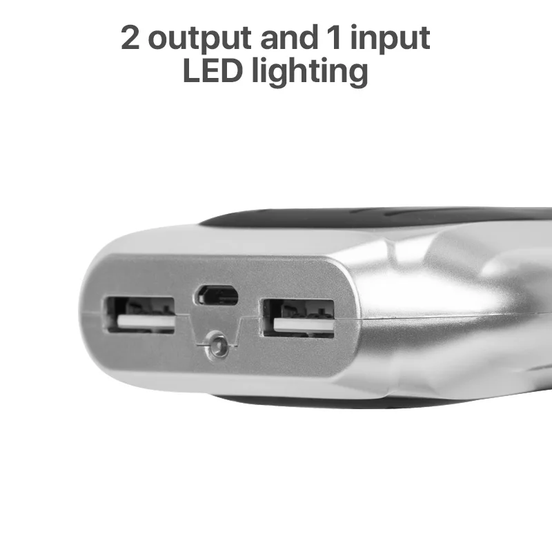 Promotional golf bag design power bank rohs 10000mah dual usb outputs oem external battery mobile phone power bank