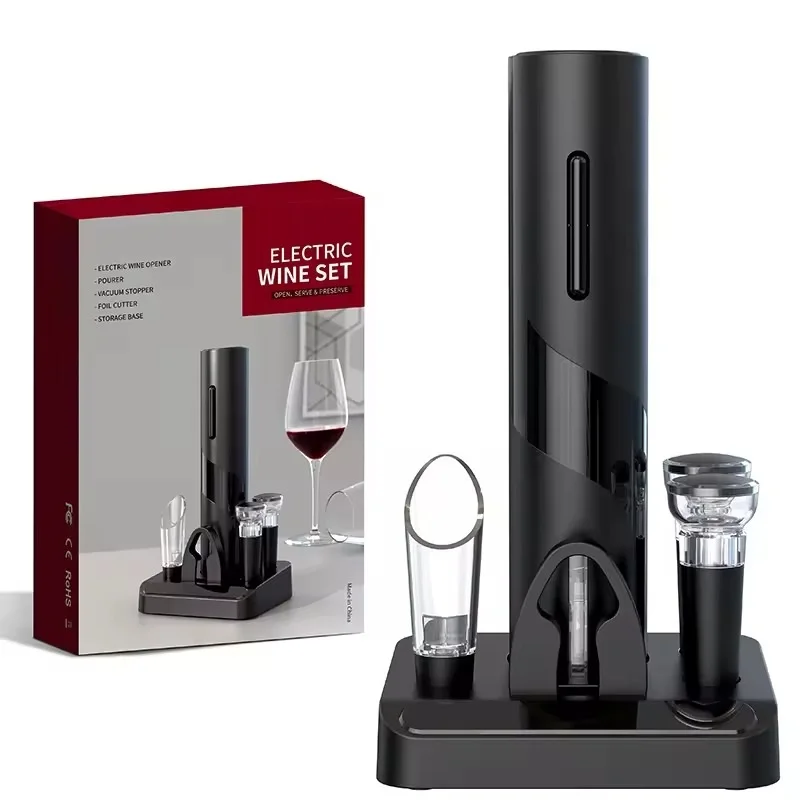 High Quality Electric Bottle Opener Multi-Function Wine Gift Set For Easy Storage Of Wine Bottle Opener