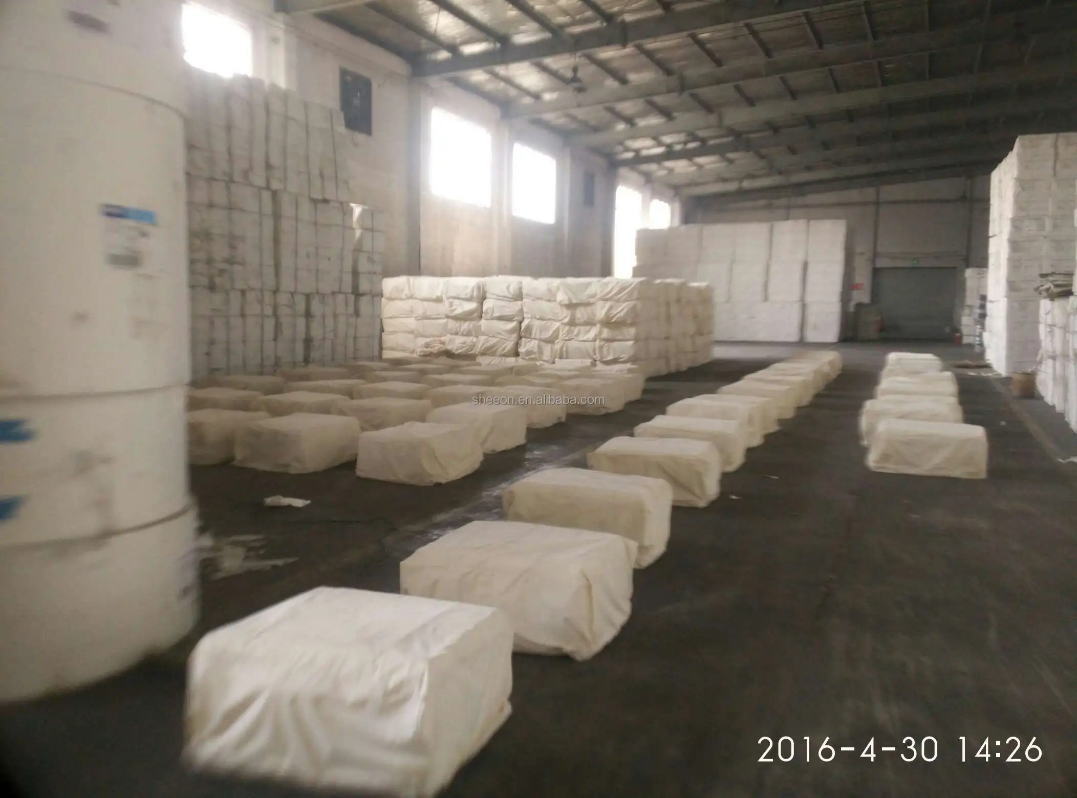 Eco-friendly Biodegradable sheet type bagasse pulp/sugarcane bagasse pulp