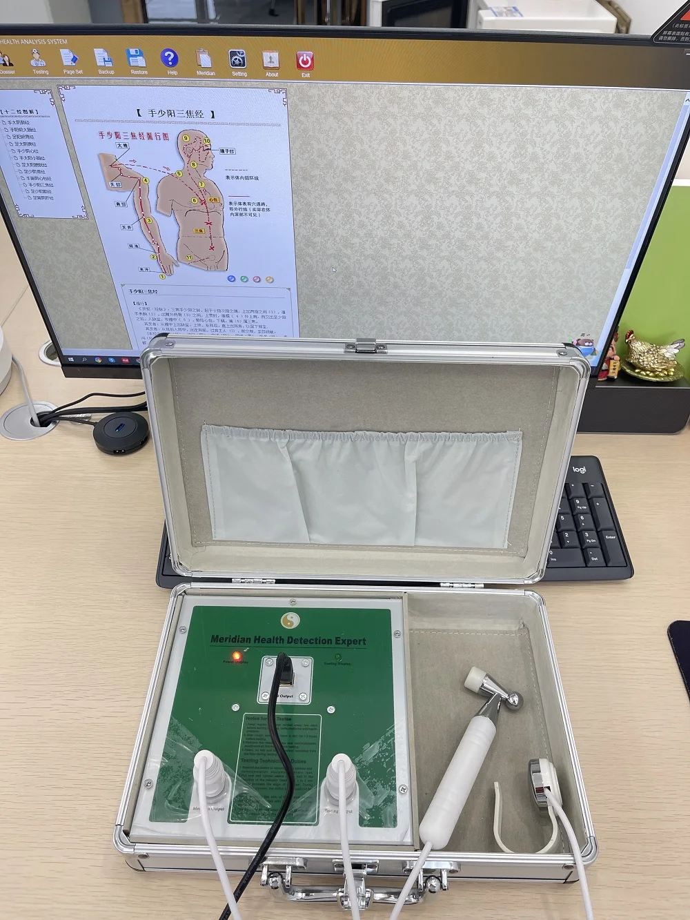 2024 Upgrade China Meridian Analyzer Bioelectric Resonance Analysis Body Health Analysis Instrument