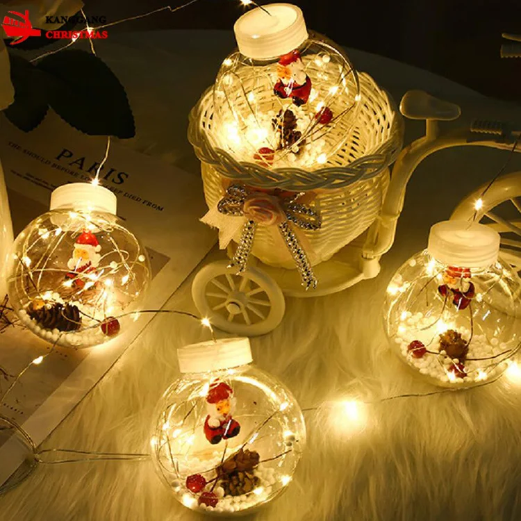 KangGang Christmas LED Wishing Ball Copper Curtain Light Shopping Mall Shop Home Decoration Light String Christmas Ball Light