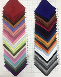 350gsm Spandex double knit scuba fabric 85% Cotton10%PE5%SP