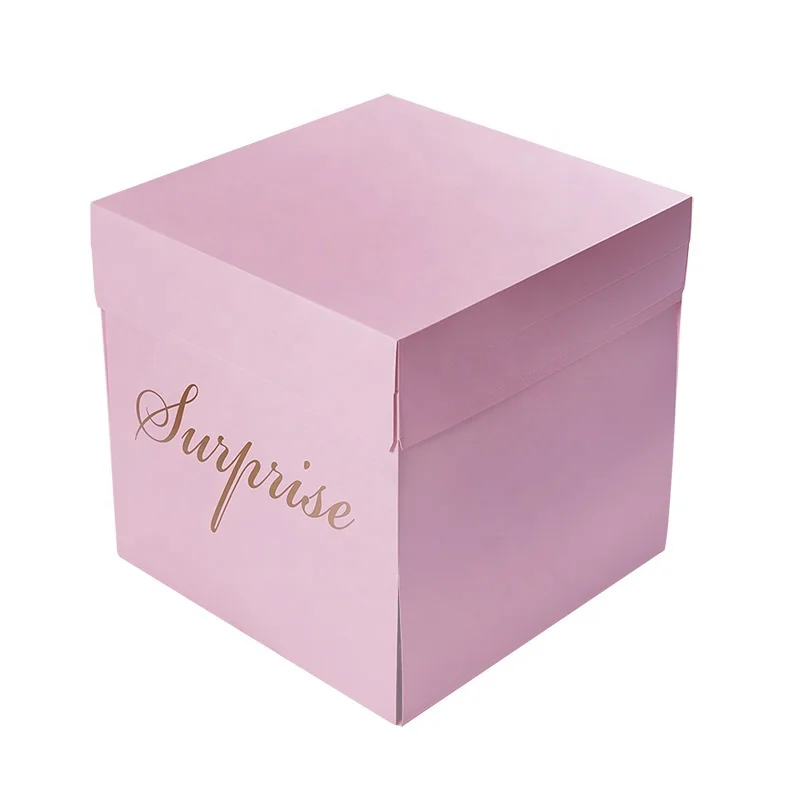 make a proposal Wedding Romantic Engagement Party Paper Balloons Surprise Gift Box