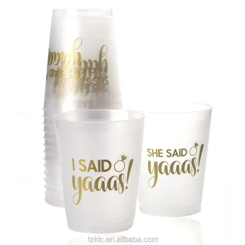 Индивидуальные свадебные чашки, репетиционный ужин на один день