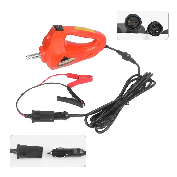 Hangzhou Vcan Горячая распродажа! 12 В постоянного тока 2000 кг Электрический автомобильный домкрат с ударным ключом