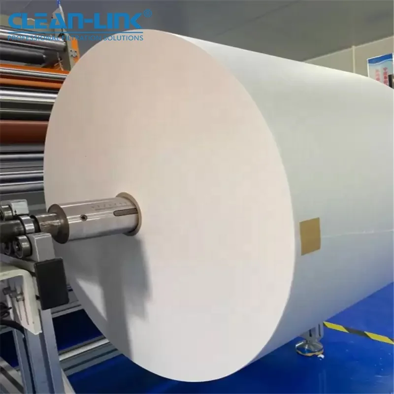 Glass Fiber Filter Media Fiberglass Filter Paper for Cleanroom
