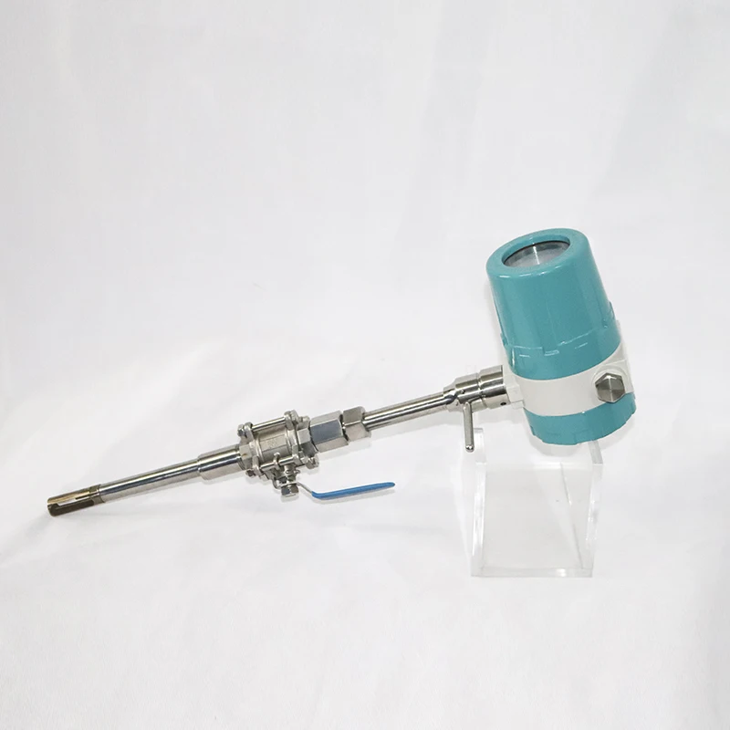 Digital Display Insertion Type Oxygen Thermal Co2 Thermal Gas Mass Flowmeters