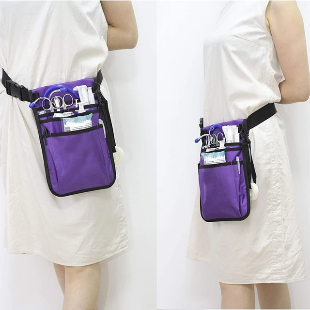 Factory OEM Nurse Fanny Pack  Upgrade Nurse Bag  Organize Belt Waist Bag Pouch