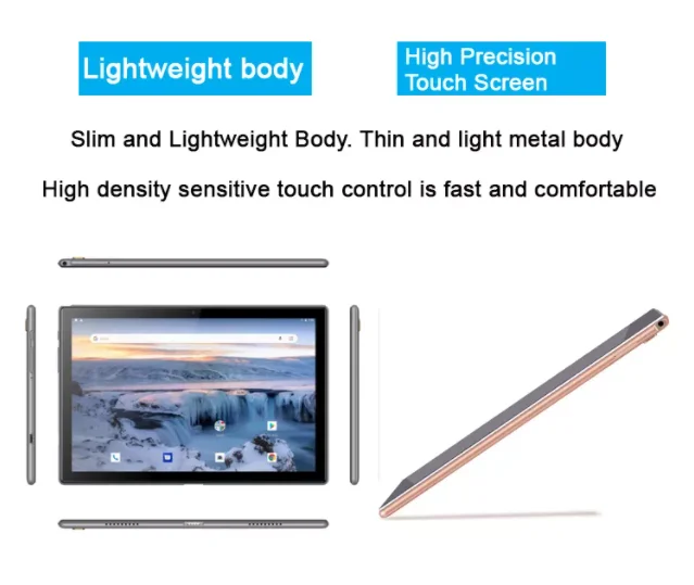 OEM MTK6762 Octa Core Tablets support gms 10.1inch Wifi Android Touch Screen educational use Tablet PC