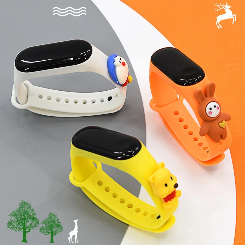  Child watch 2021 animals led spiderman stitch bracelet kids children mi touchscreen new cartoon