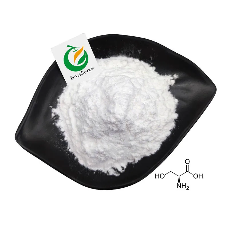 CAS 56-45-1 USP Grade Food Grade Cosmetic L Serine Powder L-Serine