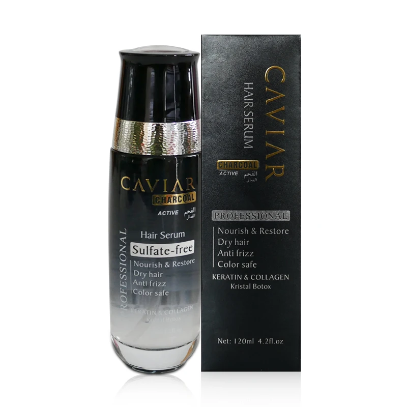 Заводской OEM продукт для ухода за волосами для домашнего использования Икра Кератиновый шампунь для волос с активной древесной эссенцией Глубокая очистка против выпадения масла