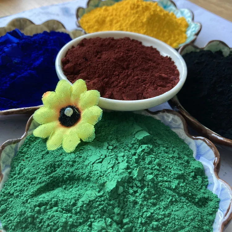 Iron Oxide Pigment for Cement High Quality Organic Pigment Iron Oxide