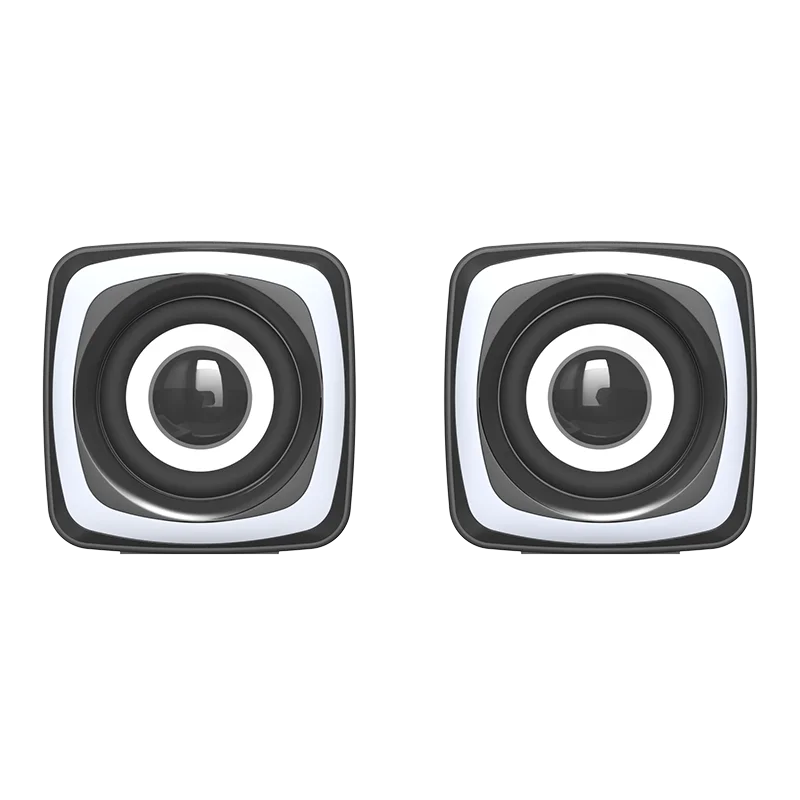 Hot selling Computer Speakers 2.0 Desktop Speaker USB Wired Home Office Game Small Audio Desktop Small PC Speakers
