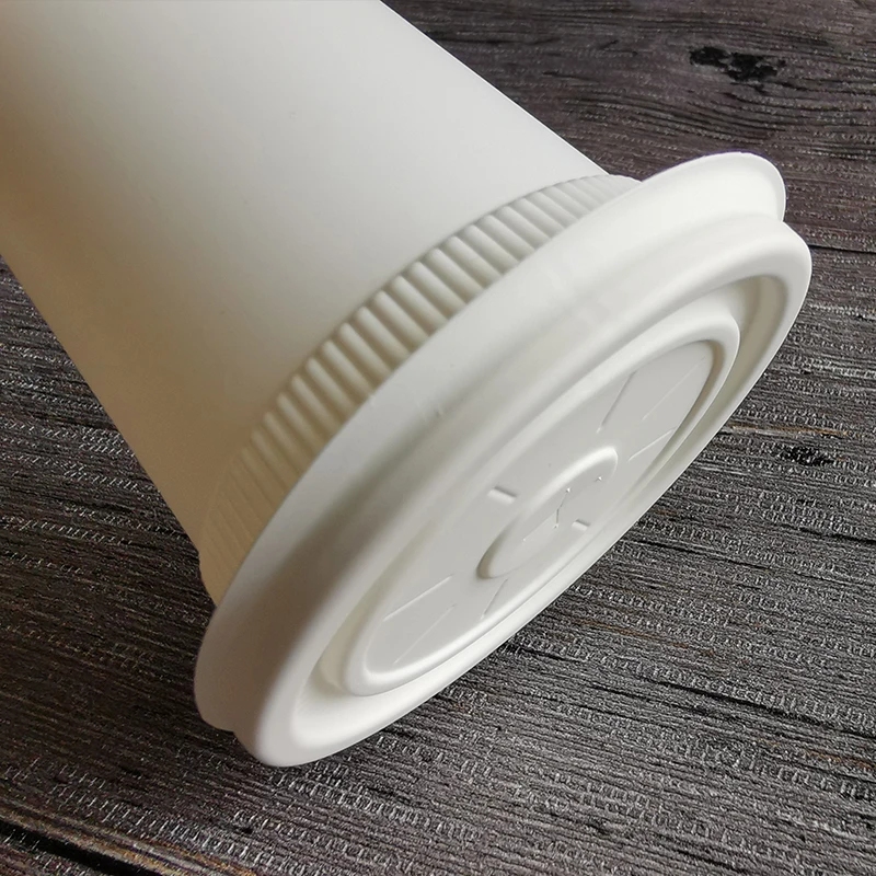 Disposable Eco-friendly PLA coated drinking cups biodegradable corn starch cup for hot drink