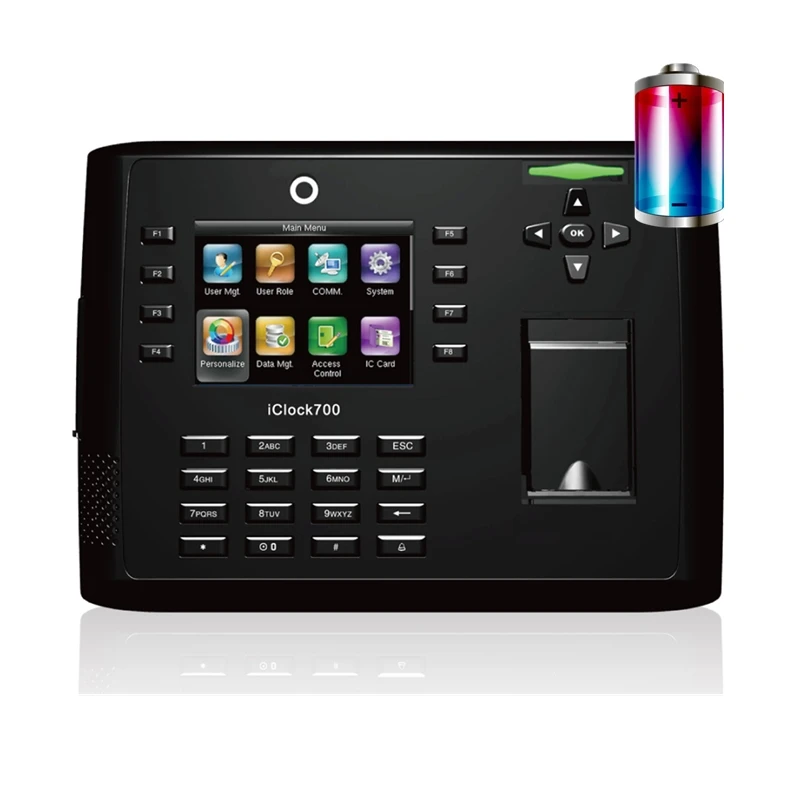 iClock700 3.5-inch TFT screen Biometric Fingerprint Time Attendance and Access Control Terminal