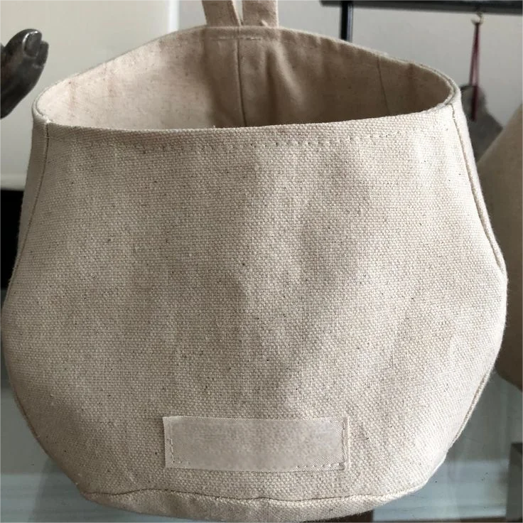 Duck Canvas Hanging Basket Office Children or Bedroom Storage Kitchen Storage Pod Fabric Hanging Basket