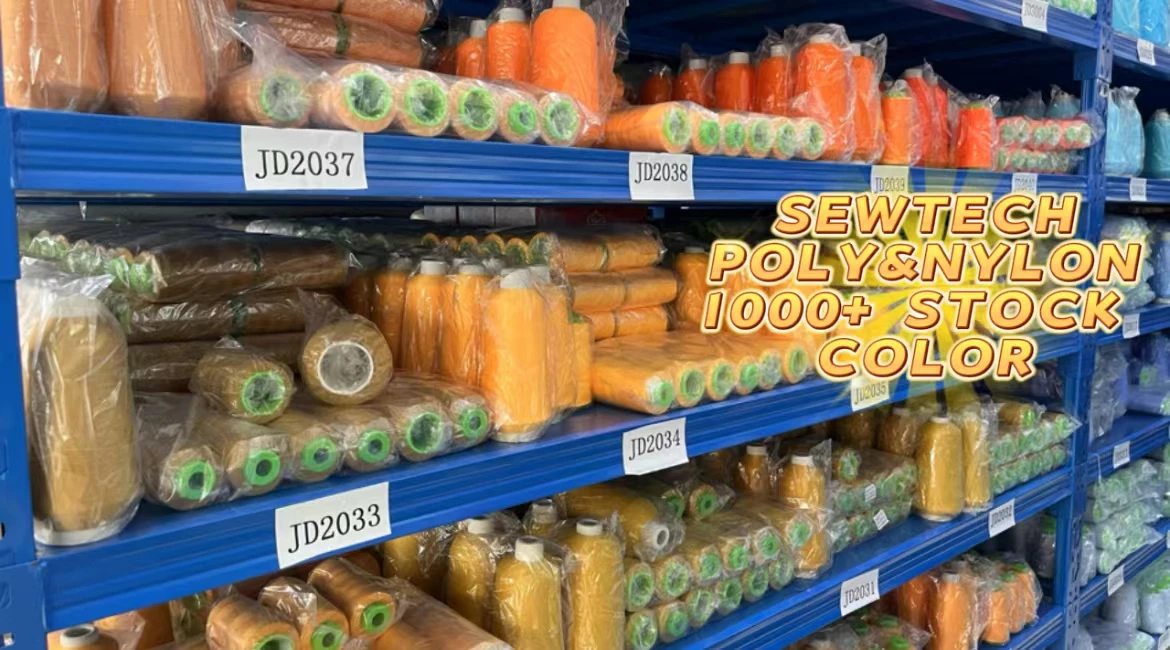 100 Recycled GRS sewing thread recycled Polyester 40/2  SpunPoly  4000Y for industrial sewing machine