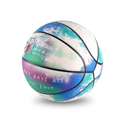 Lenwave official size 4/5/6/7/9 luminous basketball basketball training/game pvc/pu/microfiber 9panels basketball ball