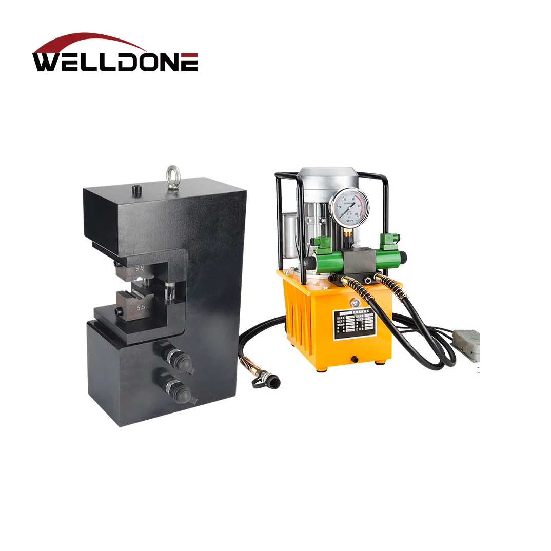 60T / 135T Split Type Hydraulic Cable Wire Rope Sling Pressing Machine