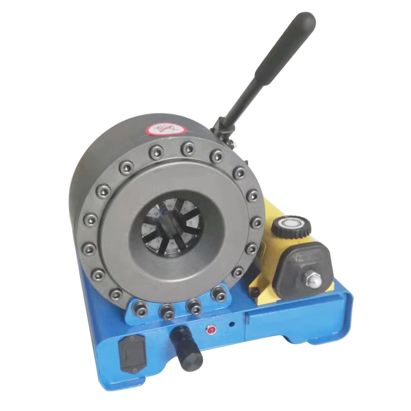 CE 1/8'-1' 8sets 2016 Portable hydraulic hose crimper machine Air pressure hose crimping machine P16AP